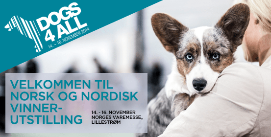 Vi skal delta på DOGS4ALL Lillestrøm&nbsp;2014