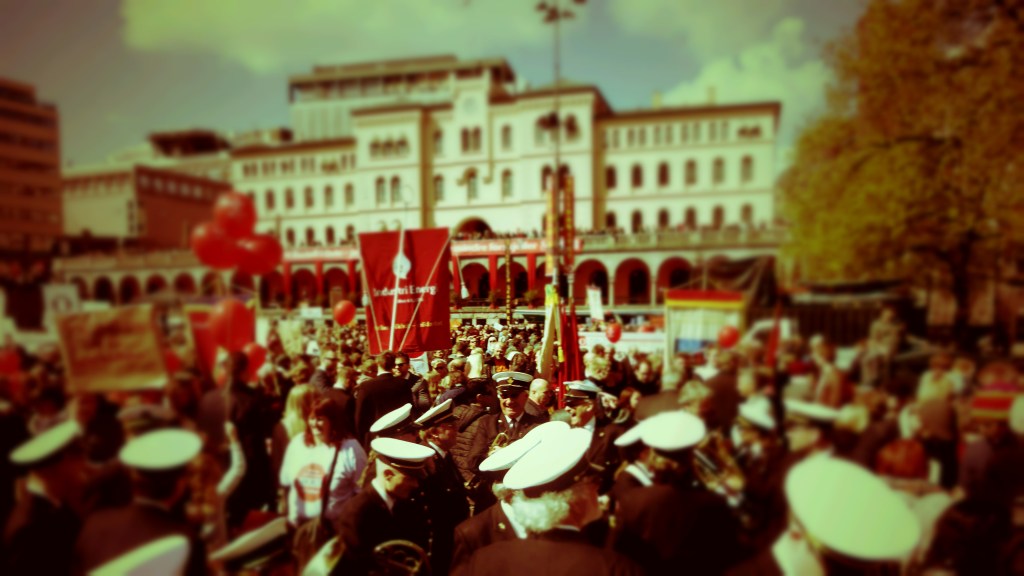 1 mai med Jernbanens Musikkorps&nbsp;Oslo.