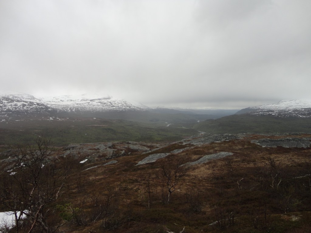 Trening Troll-Vogn 10 spann Siberian Husky, Indre Troms.